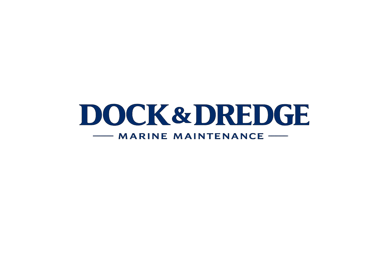 Dock & Dredge Logo