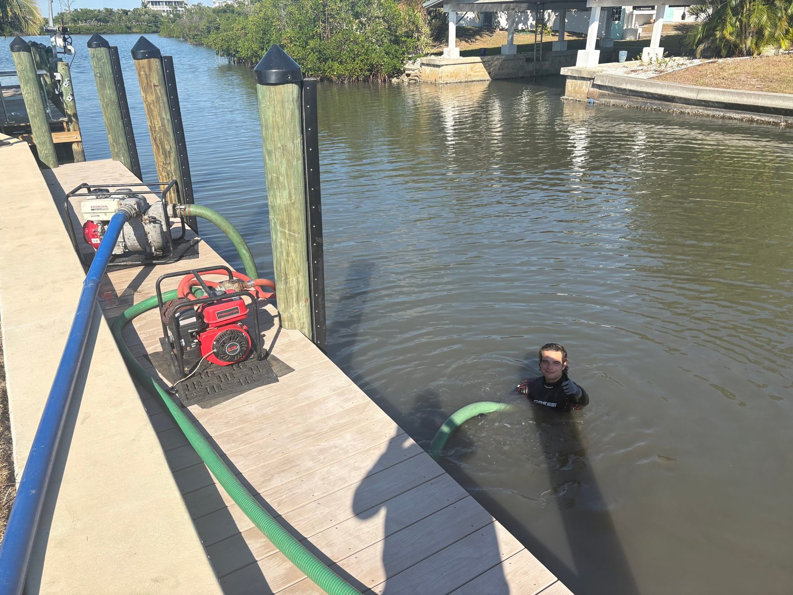 Dock & Dredge Team at Work