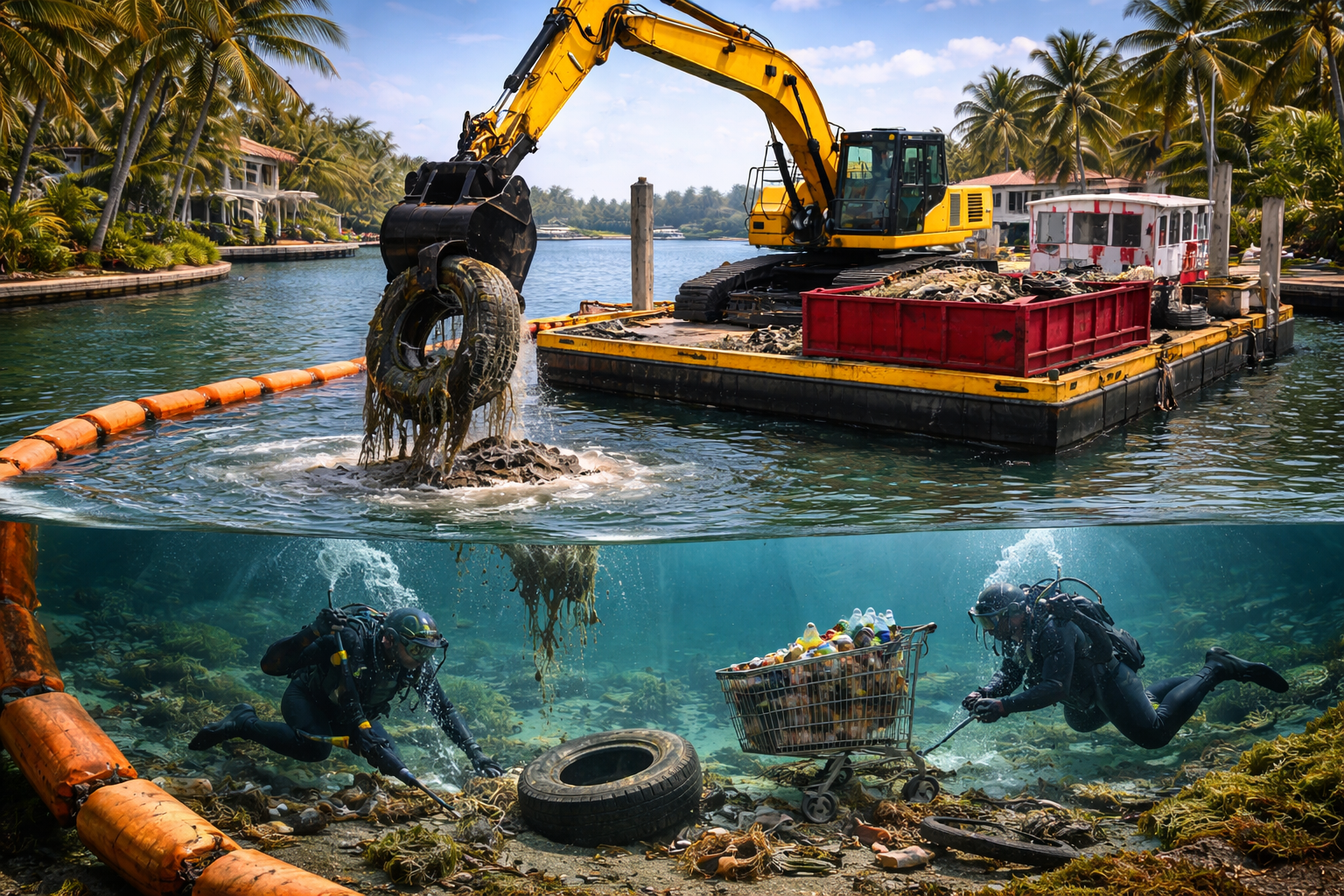 Junk & Underwater Debris Removal
